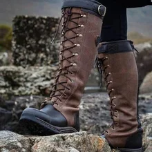 Для женщин ботинки теплые зимние ботинки Водонепроницаемый обувь супер звезда ботинки до середины икры для Для женщин Швейные Нескользящие Зимние женские сапоги