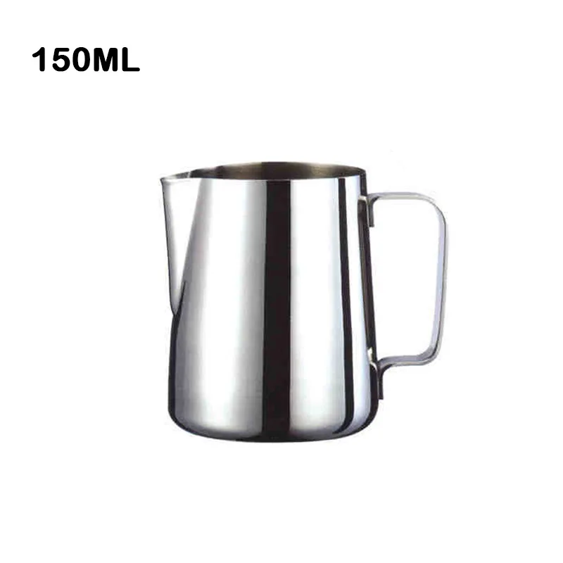 150ml Hifuar 100 мл/200 мл/300 мл/450 мл портативный Pro бариста чайник Эспрессо кофеварка Moka горшок из нержавеющей стали кофейник чайник - Цвет: 150ml
