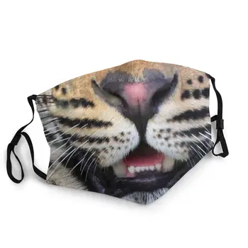 

Leopard Snout Animal Face Reusable Mouth Face Mask Pattern Anti Bacterial Dust Mask Protection Cover Respirator Mouth Muffle