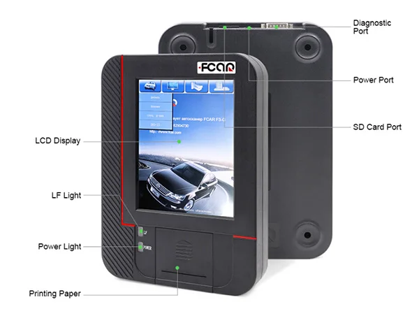 Gasoline Cars Heavy Duty Trucks Scanner Fcar F3-G