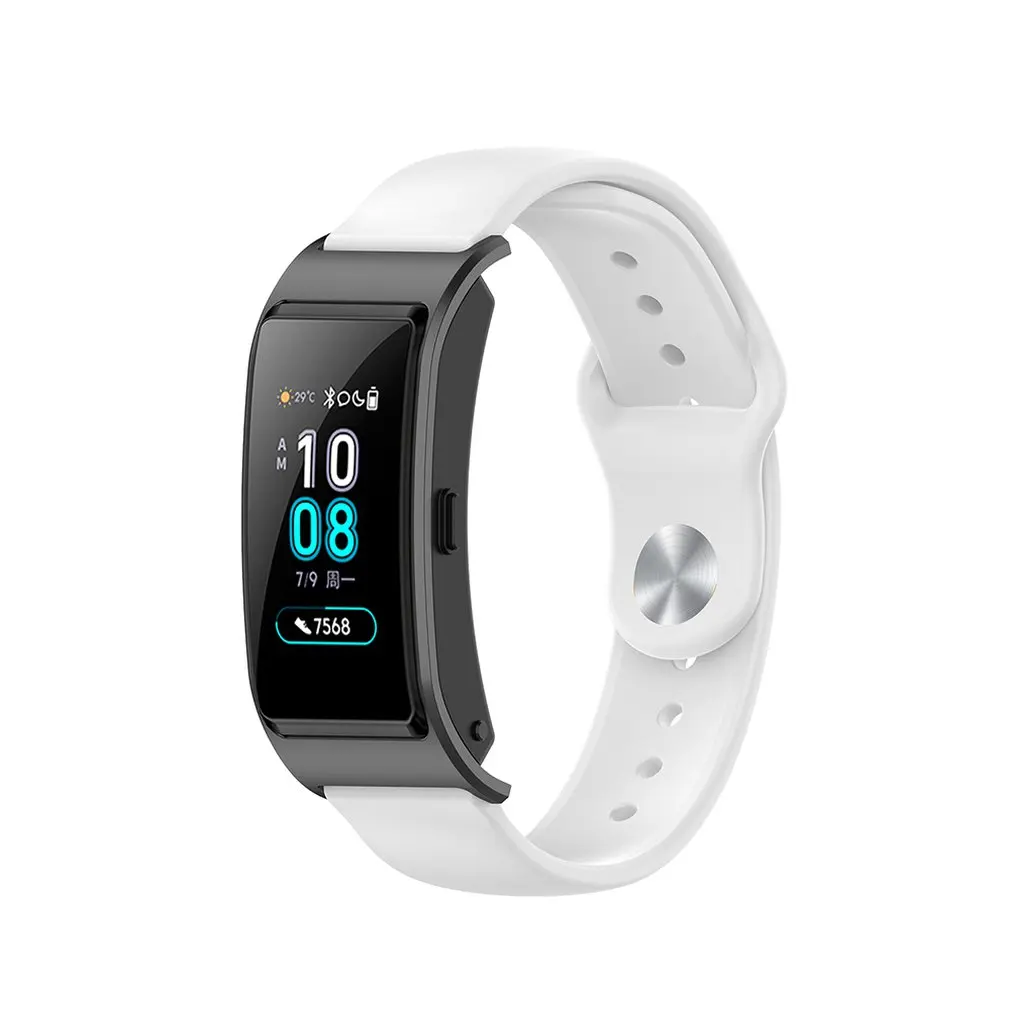 Спортивный силиконовый ремешок для Xiaomi Huami Amazfit GTR 47 мм ремешок для Huami Amazfit Bip lite часы браслет ремешок для часов - Цвет: white