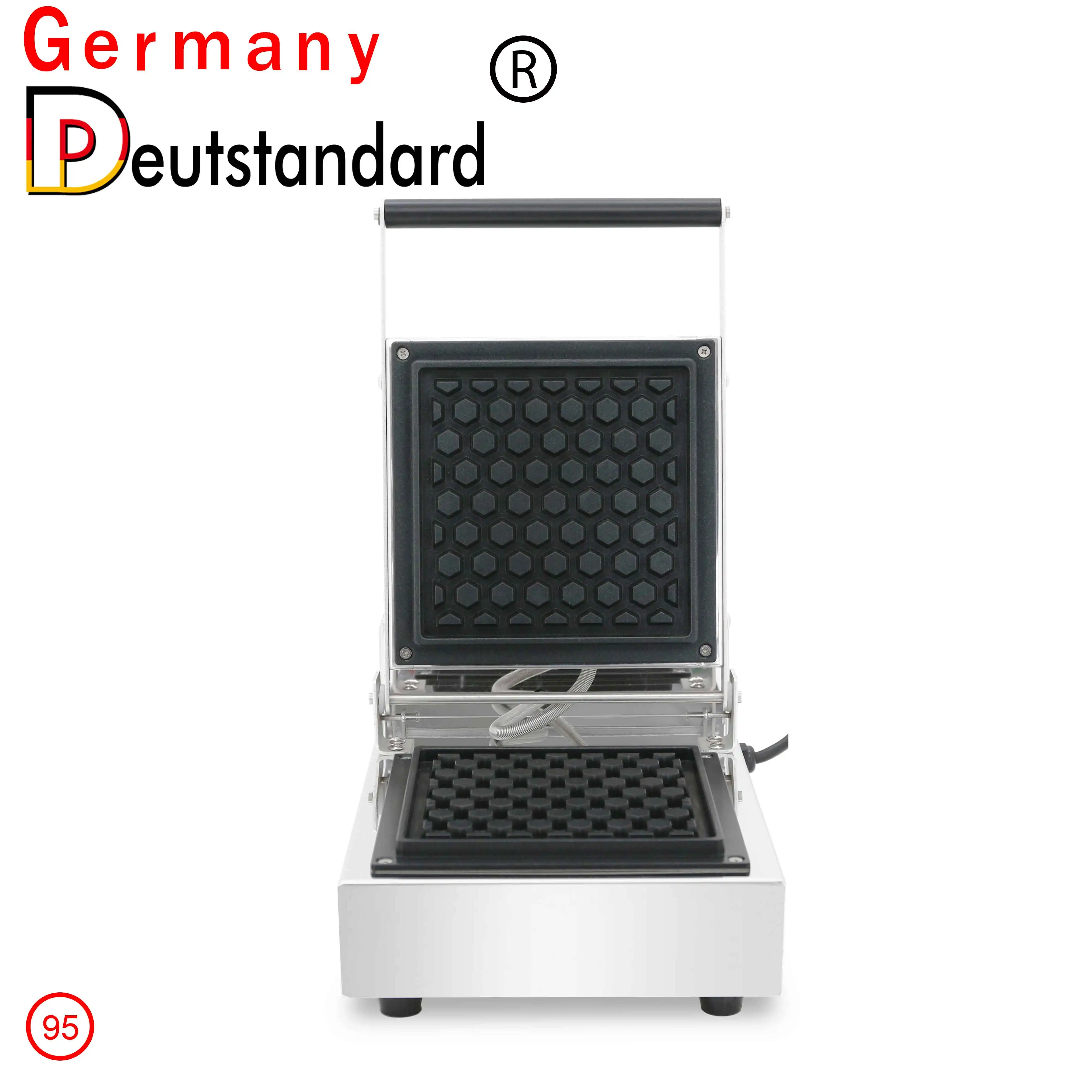 Германия Deutstandard Коммерческая электрическая Вафельная Ткань вафельница вафельные машины для продажи