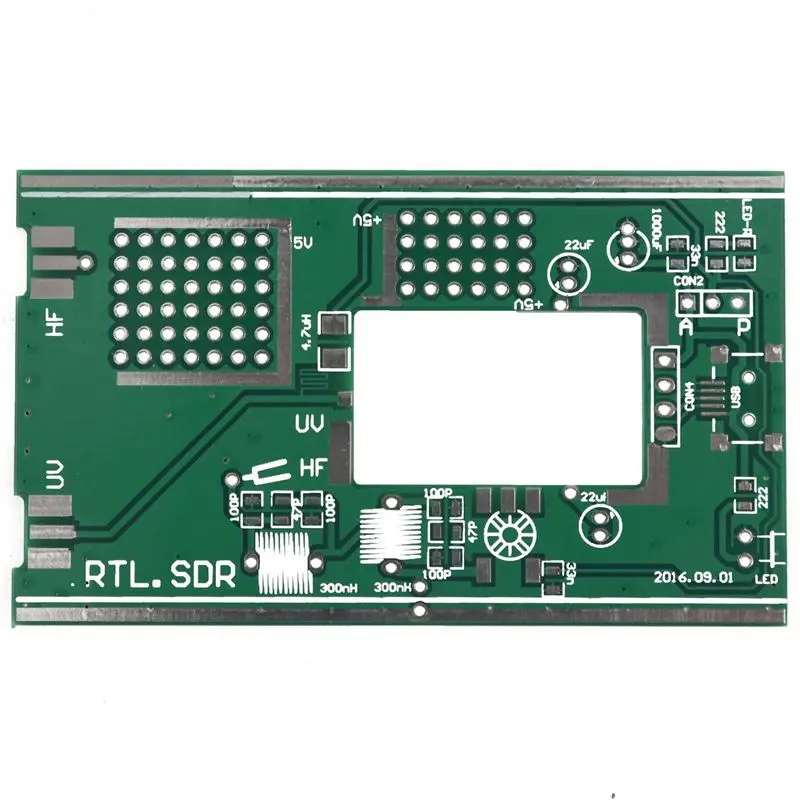 Набор для творчества 100 кГц-1,7 ГГц FM DSB UV HF RTL-SDR USB тюнер приемник R820T + RTL2832U CW