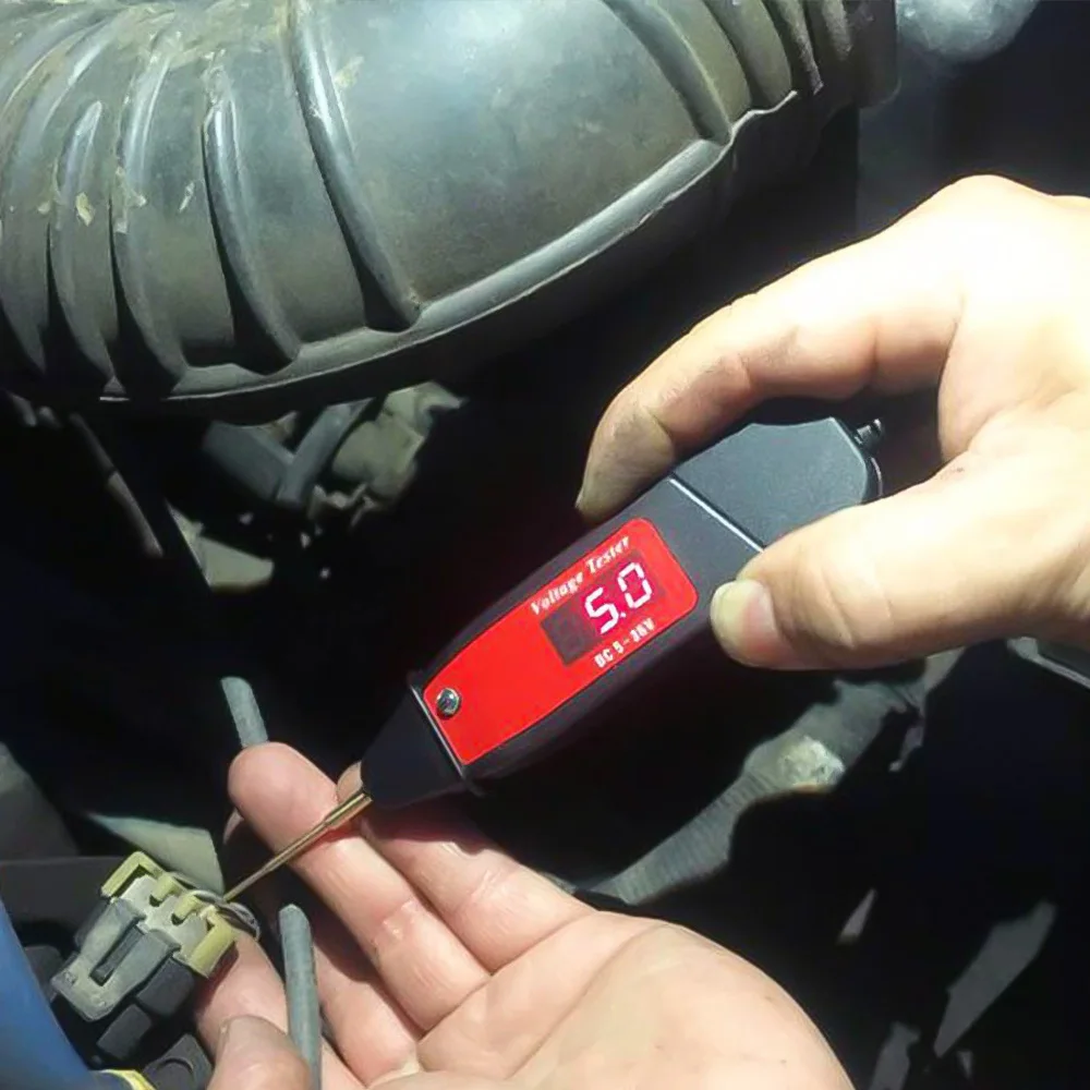 5-48 в цифровой тестер цепи автомобиля датчик мощности автомобильный диагностический инструмент мультиметр тестер напряжения ручка для автомобиля Грузовик Лодка домашний Автомобиль