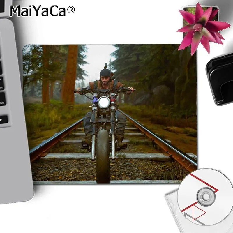 No LockEdge 20x25cm MaiYaCa Новое поступление дней Gone коврик для мыши геймерская игра коврики резиновые мыши Прочный Коврик для мыши на стол - Цвет: No LockEdge 20x25cm