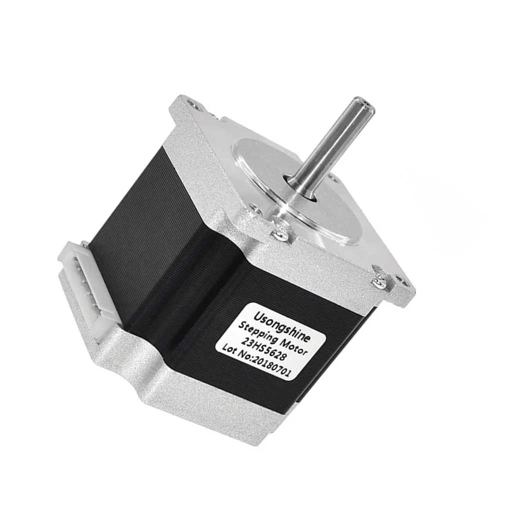 23HS5628 4-lead Nema 23 Stepper Motor 2.8A With 6.35mm Shaft CNC Laser Grind Foam Plasma Cut Stepper Motor