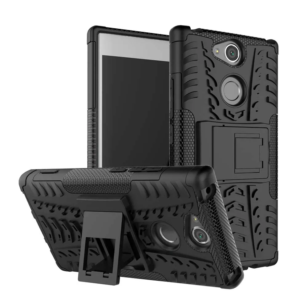 Плотный чехол для Sony Xperia XA 2 Dual H4113 H4133 H3113 кожаный мобильного телефона H 4113 4133 3113