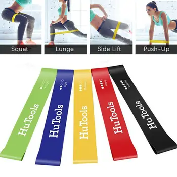 

Tension Exercise Resistance Band Loop Gym Yoga Crossfit Strength Weight Training
