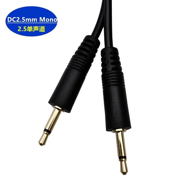 Ts Ts Unbalanced Audio Cable Jack Mono Cable Gold Plated - Temu