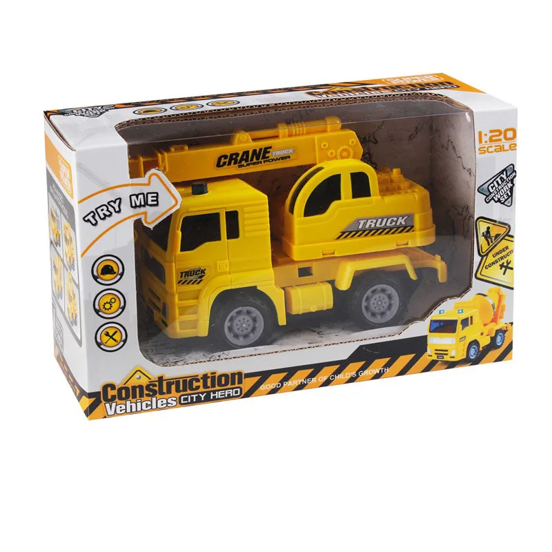 

Children Inertia Engineering Vehicle Model Large Size Excavator Model Toy Car CHILDREN'S Toy