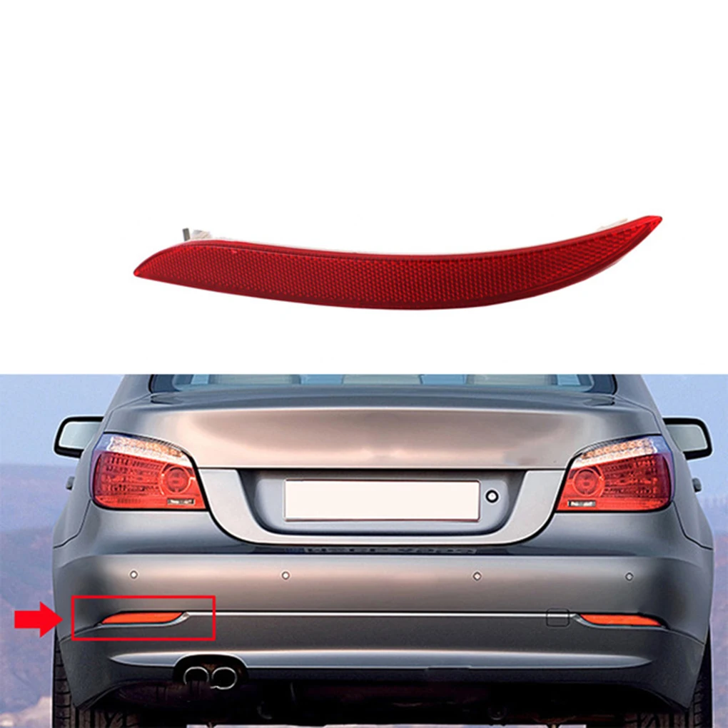 

63147183913 63147183914 Replacement for BWW E60 2008-2010 Car Red Rear Bumper Reflector