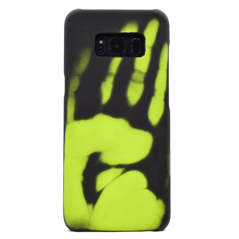 

Thermal Sensor Case For Samsung S8 S9 S10 Plus Note 8 9 Note 10 Plus A70 A50 Heat Sensitive Cover For Samsung S7 Edge Phone Case