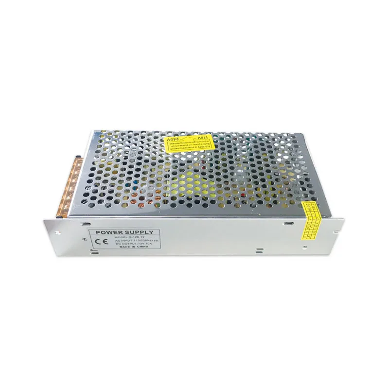 12V 10A 120W переключатель Питание прокладки СИД светильник Питание Камера безопасности Питание