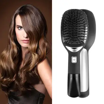

Ionic Hair Brush Magic Electric Hair Comb Negative Ions Hairbrush Hair Modeling Styling Comb No More Frizz Hair Combs Dropship
