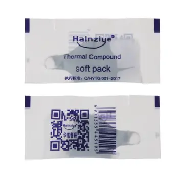 

100Pcs Thermal Grease Paste Compound Silicon CPU Heat Sink Processor Cooling Paste Silicone Thermal Grease 85WD