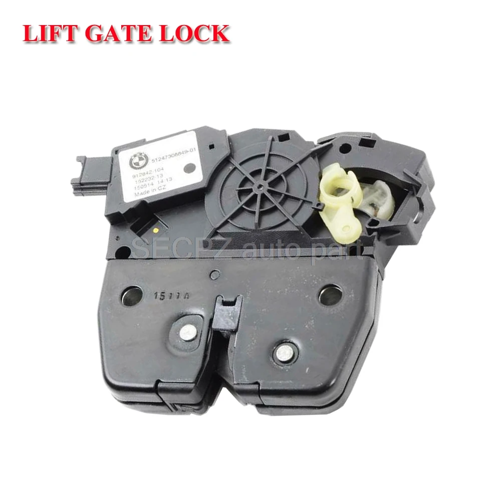 Upper Hatch Lock For Bmw E70 X5 Rear Tailgate Lift Gate Lock Actuator