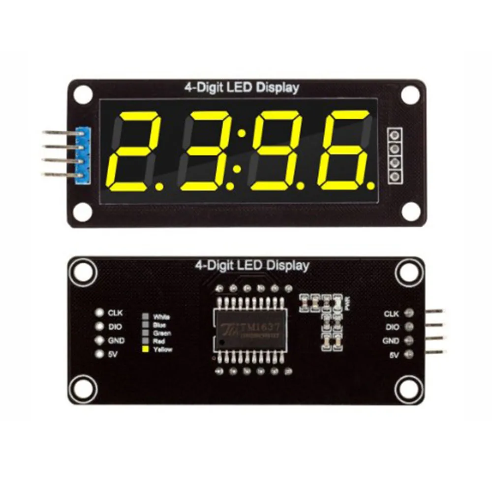 1 шт. модуль трубки дисплея для Arduino tm1637,h компоненты электрические части
