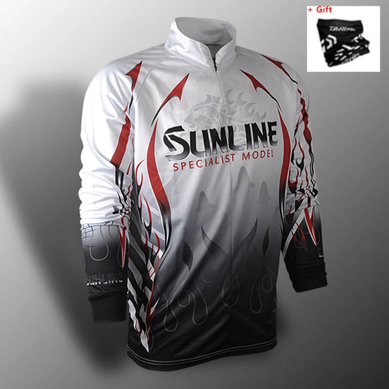 Sunline рыболовная рубашка дышащая быстросохнущая анти УФ рыболовное пальто