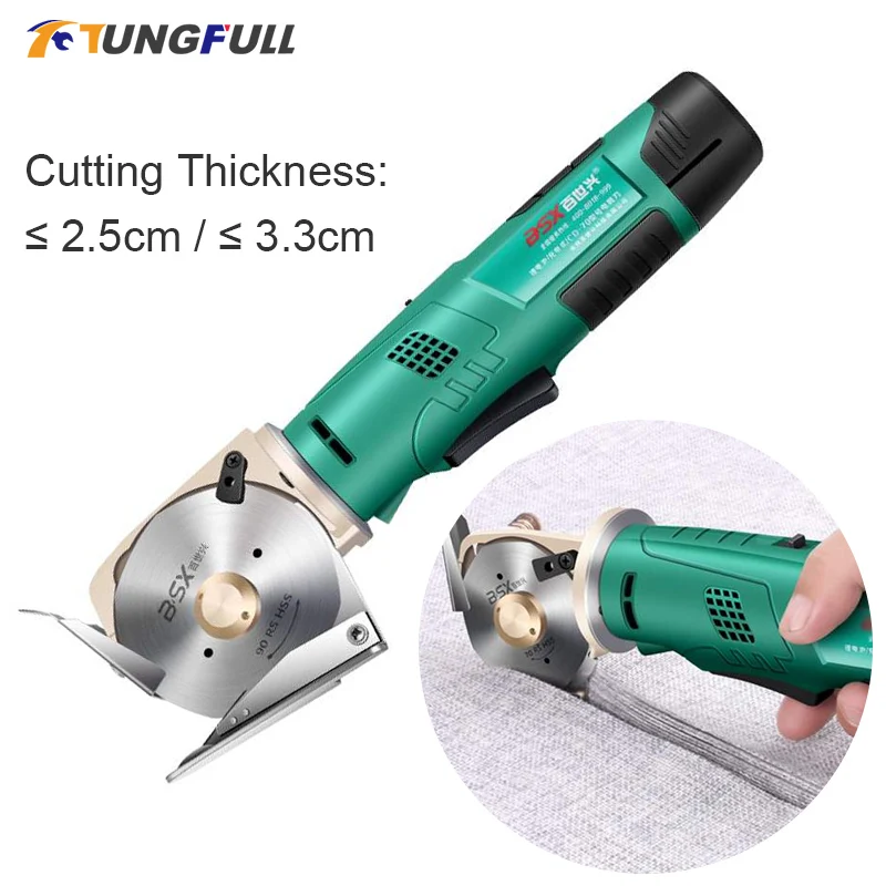 Electric Scissors Shears Cloth Cutter Fabric Cutting Machine Kit Cutting  Tools For Clothes Leather Fabric 220v Eu Plug 70mm - Electric Scissors -  AliExpress