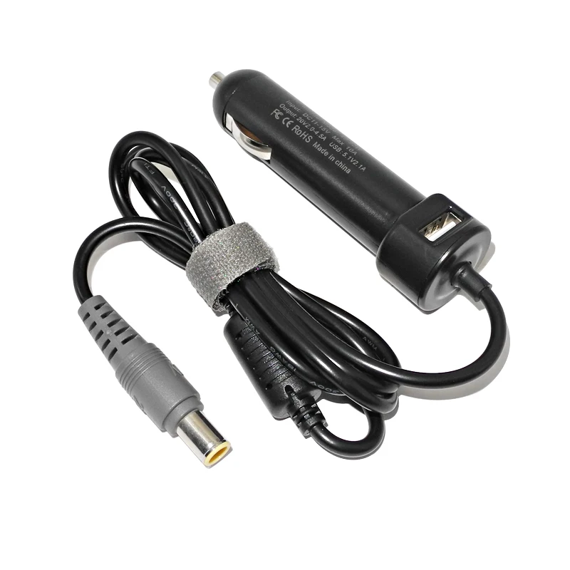 Laptop Car Charger 20V 3.25A 4.5A For Lenovo Thinkpad X60 X61 Z60 Z61 X200 X300 T60 T61 T400 T420 T420S T520 X220 SL400