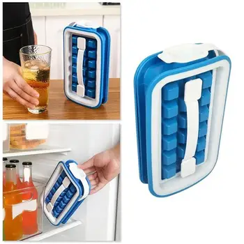 

Silica Gel Square Home Lce 24 Grid Tool Mold Silicone Tray Mould Kitchen Diy Bar Ice Box