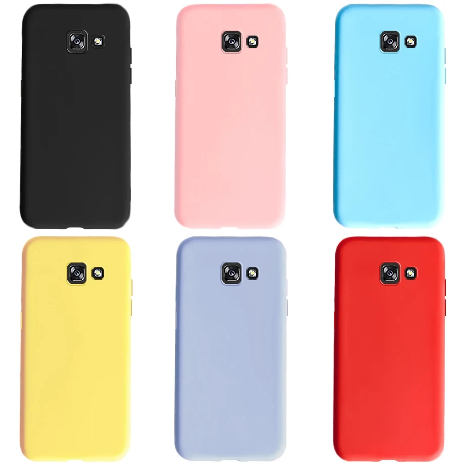 Funda protectora de silicona para Samsung Galaxy A5 2017, carcasa suave de TPU para Samsung A520, A520F, antigolpes para teléfono| - AliExpress