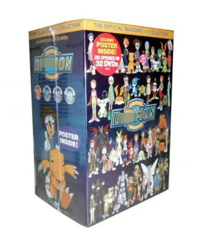 

Anime in Europe and America: The Complete DVD 1-4 Season Boxed Set