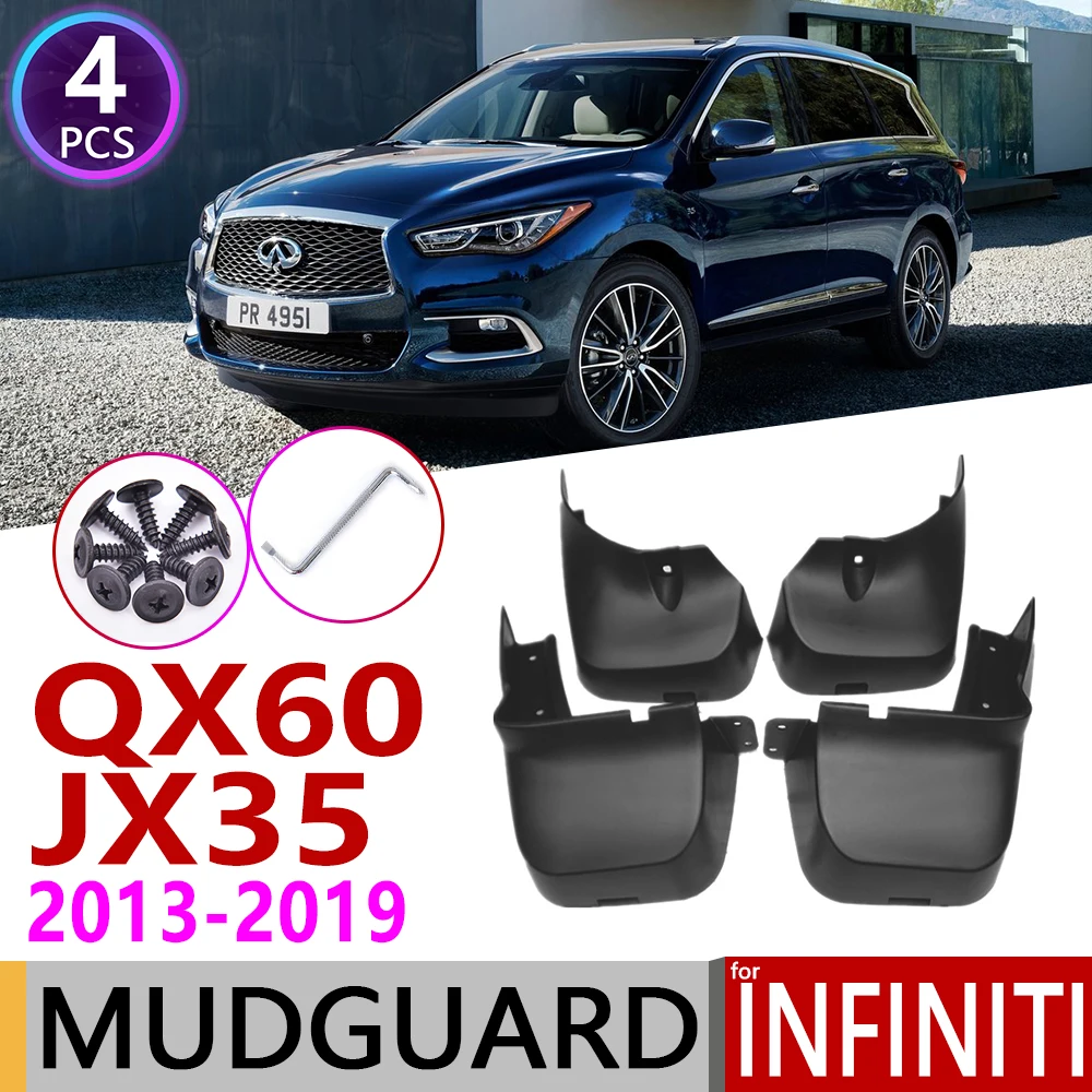 Автомобильный брызговик для Infiniti JX35 QX60 2013 ~ 2019 Fender закрылки аксессуары