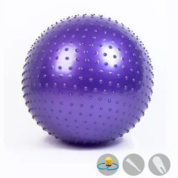 

Sturdy Yoga Ball Elastic Smooth surface 65Cm Balance Ball Fitness Exercise