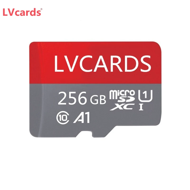 LVcards3 Micro sd карта 32 Гб класс 10 64 Гб/128 Гб класс 10 UHS-1 256 ГБ U-3 карта памяти флэш TF Micro sd карта s для смартфонов LV9 - Емкость: 256GB - GIFT