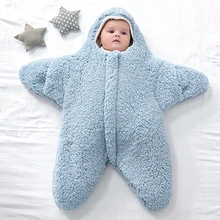 

JXYSY Newborn Sleeping Bag Baby Wrap Blankets Boys Girls Baby Sleeping Bags For Babies Infant 100% Cotton Winter Warm Blankets