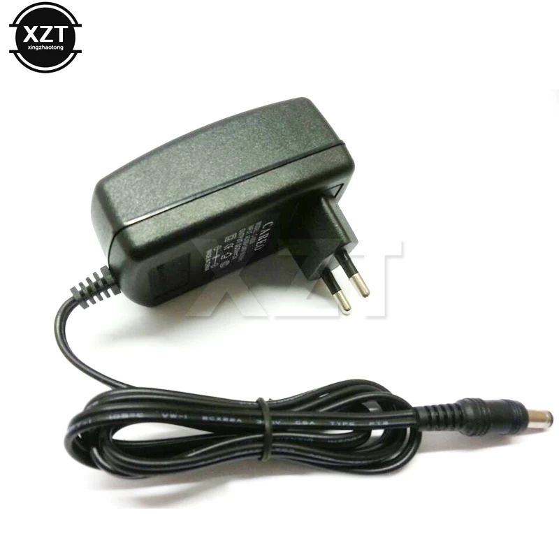 1 шт. 12V2A AC 100 V-240 адаптер конвертер DC 12V 2A 2000mA Питание ЕС/штепсельная вилка американского стандарта 5,5 мм x 2,1-2,5 мм для Светодиодный CCTV