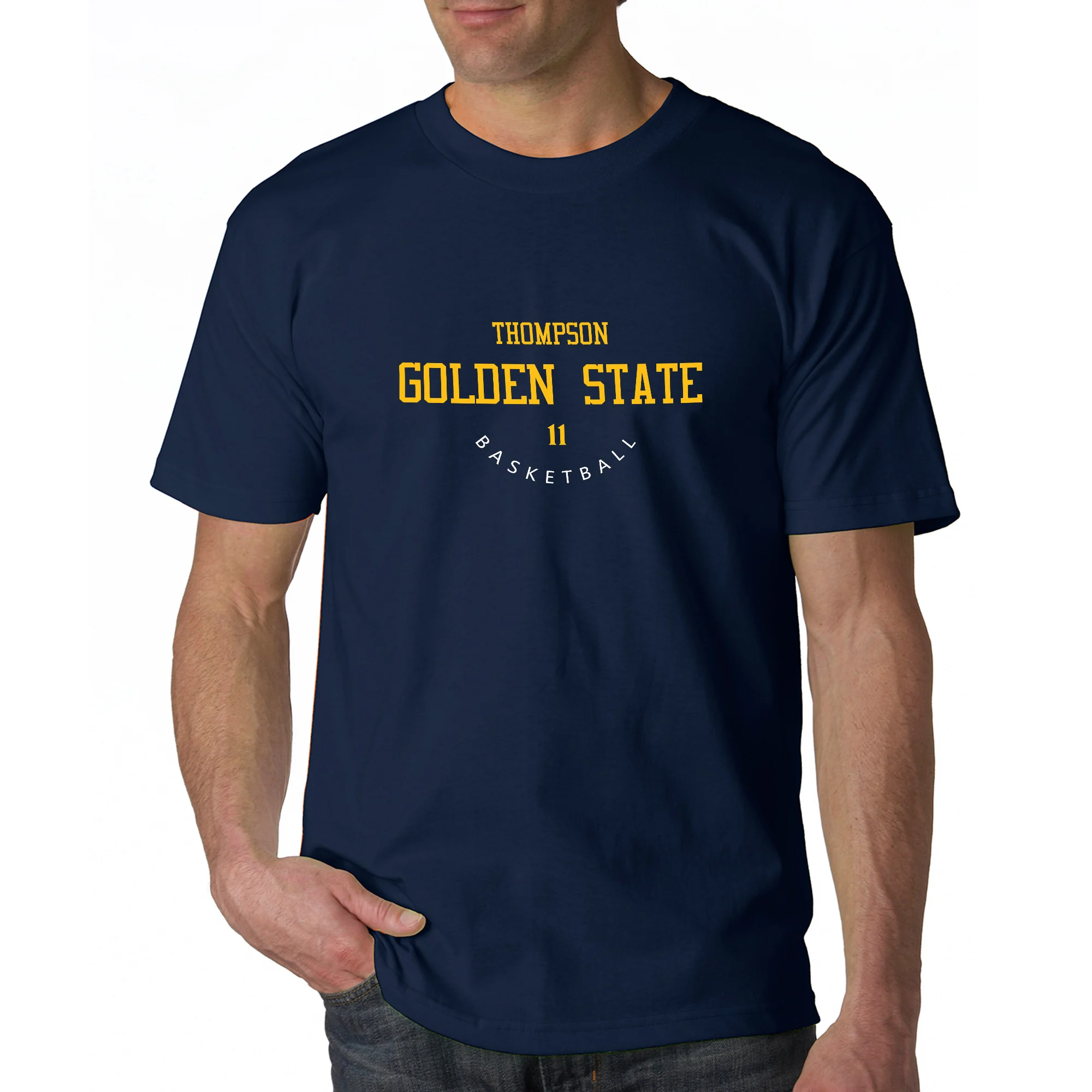 

Golden State Warriors 11 Klay Thompson Men's Fans T-shirt Women Harajuku Streetwear Funny T Shirts Unisex Hip Hop Tshirt S0190
