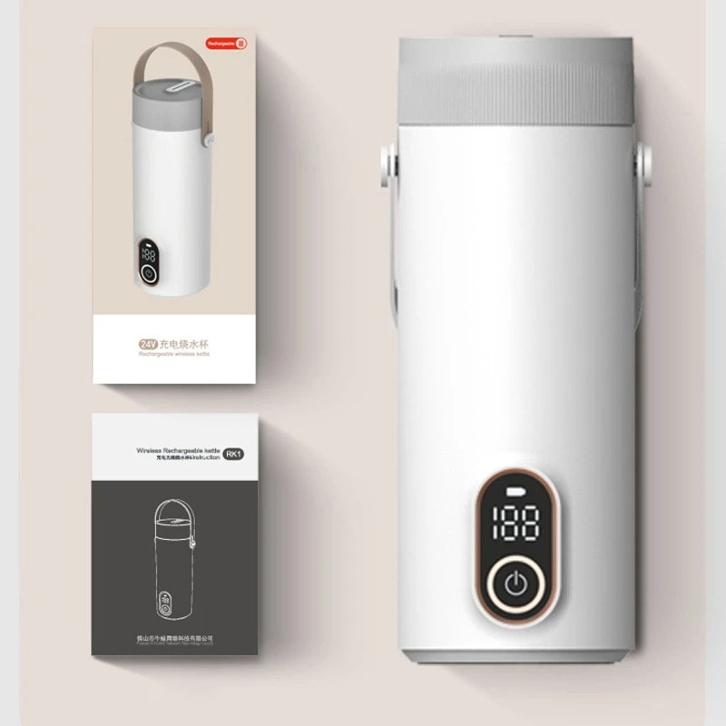 Portable 27000mAh Battery Powered Water Boiler Warmer Heater Kettle for  Baby Formula Tea Coffee with 45°C-100°C/113°F-212°F Temp - AliExpress