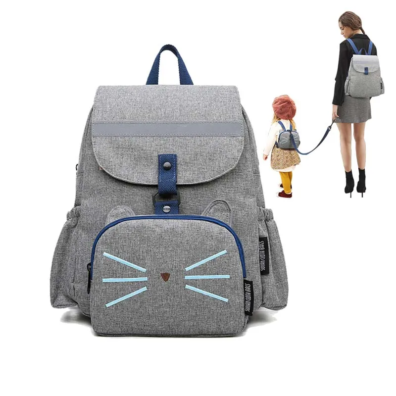 

Backpack Travel bag Diaper bag Nursing bag Reflective strip Parent child backpack Anti loss Backpack Baby accessories