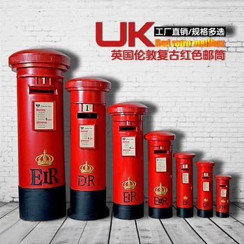 

Home decoration accessories modern rustic home decor mailbox model of europe iron arts ans crafts creative antigue furnishings