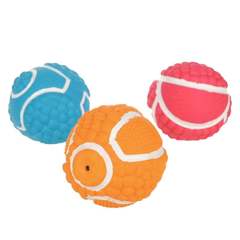 

HOOPET Pet Dog Toys Rubber Squeak Cleaning Tooth Grinding & Training Pet Interactive Toy Supplies