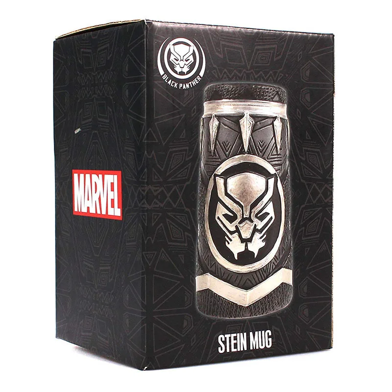 Marvel Черная пантера кофейные кружки керамические 3D чашки и кружки креативная посуда для напитков
