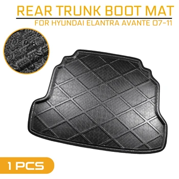 

Car Floor Mat Rear Trunk Anti-mud Cover Carpet For Hyundai Elantra Avante 2007 2008 2009 2010 2011
