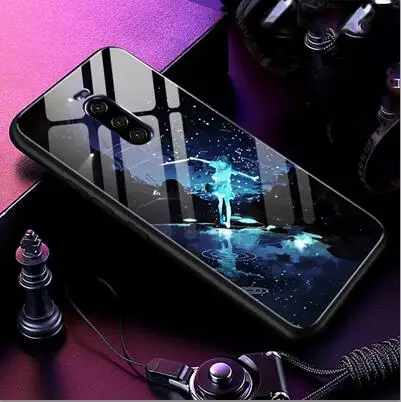 Чехол из закаленного стекла для sony Xperia 1 силиконовая Мягкая задняя крышка для sony Xperia 1 Xperia1 звездный узор чехлы для телефонов оболочка - Цвет: A4