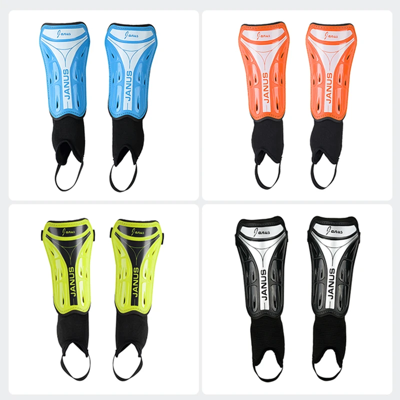 1 Pair Football Shin Pads EVA Sponge Futbol Soccer Shin Guard Breathable Football supplies L158