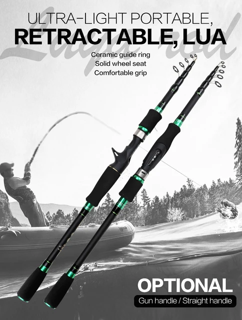 Telescopic Fishing Rod Carbon Ultralight