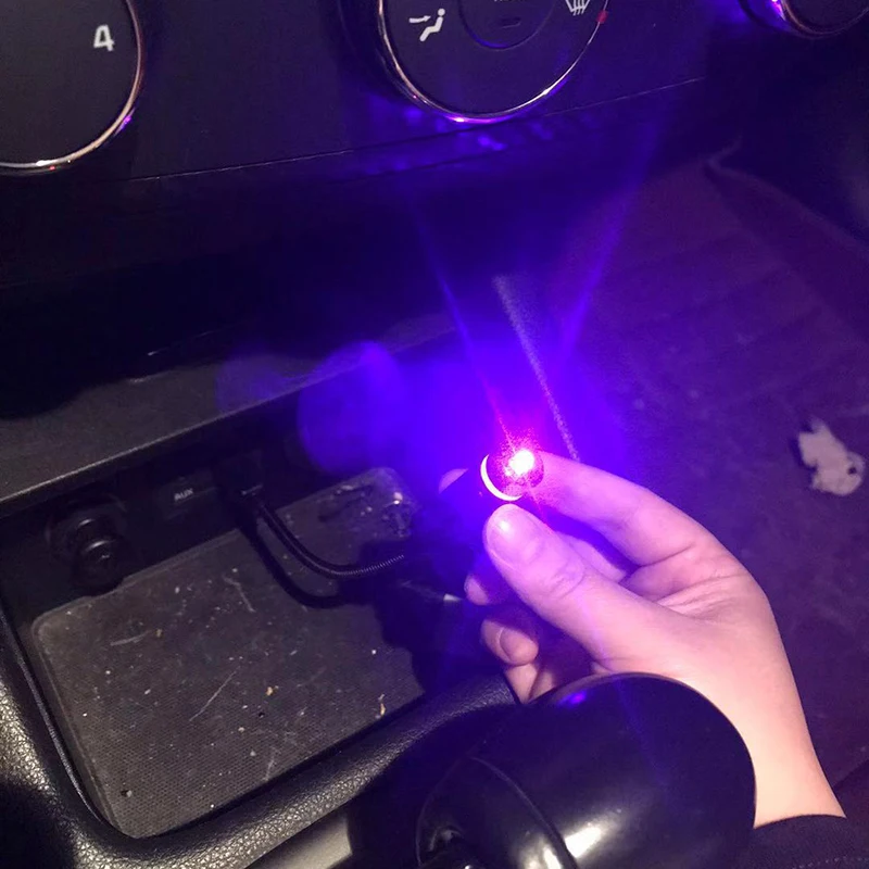 USB звездный Ночной светильник на крышу автомобиля проектор атмосферная