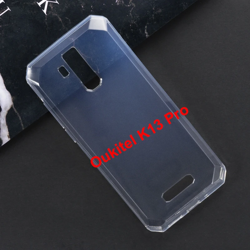 Чехол для Oukitel K13 Pro прозрачная защитная задняя крышка гелевого пудинга чехол