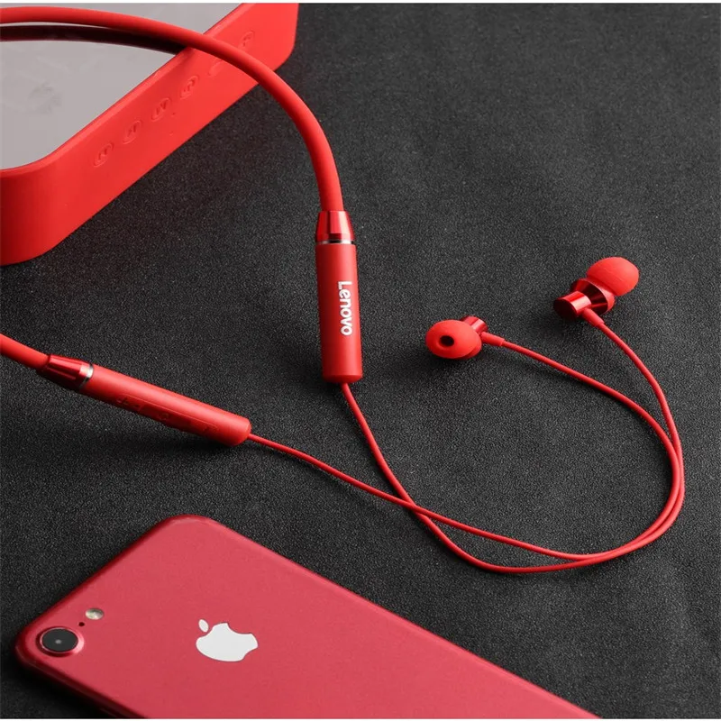 Lenovo HE05 Bluetooth спортивные затычки для ушей шумоподавление с микрофоном
