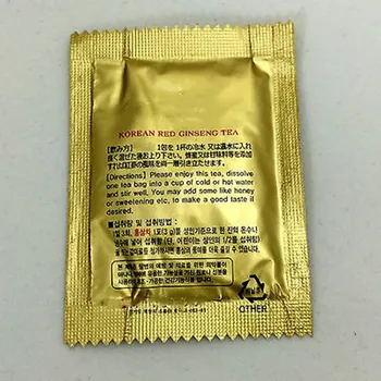 

Korean Red Ginseng Root Tea 3g x 20 bags Anti Fatigue Stress Enhance Immune