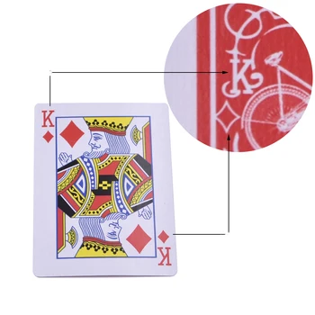 Carte segate Stripper Deck Carte da gioco Trucchi magici Poker Magia Close Up Illusioni di strada Espedienti Mentalismo Puntelli Giocattoli per bambini 1