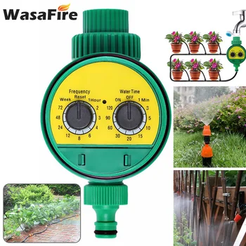 

Smart Watering Timer Electronic Hose Sprinkler Water Timer Home Garden Automatic Irrigation Controller System Two Dial
