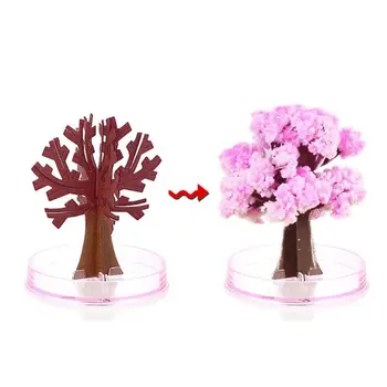 

Paper Flower Artificial Magic Sakura Tree Cherry Blossom Decompression Toy Decor