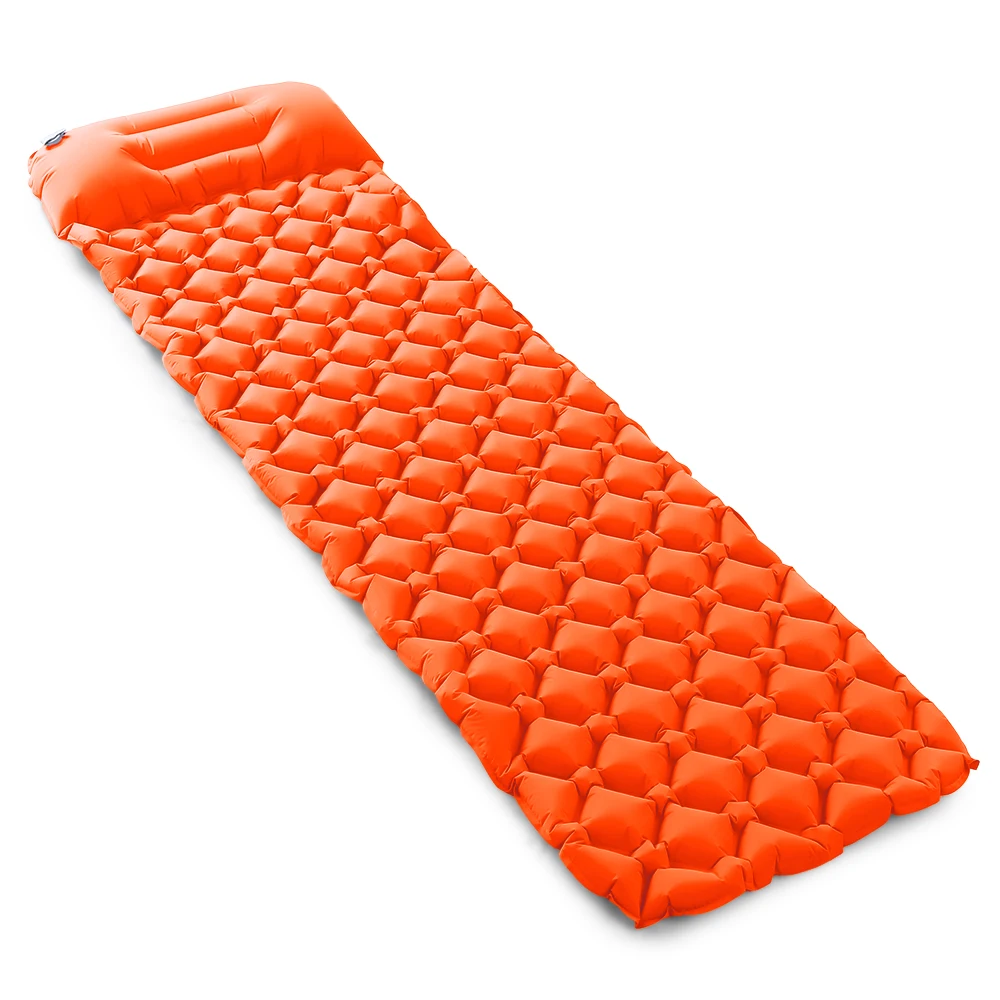 

Ultralight Air Sleeping Pad Inflatable Camping Mat with Pillow for Outdoor Camping Hiking Backpacking Travel inflatable mattress